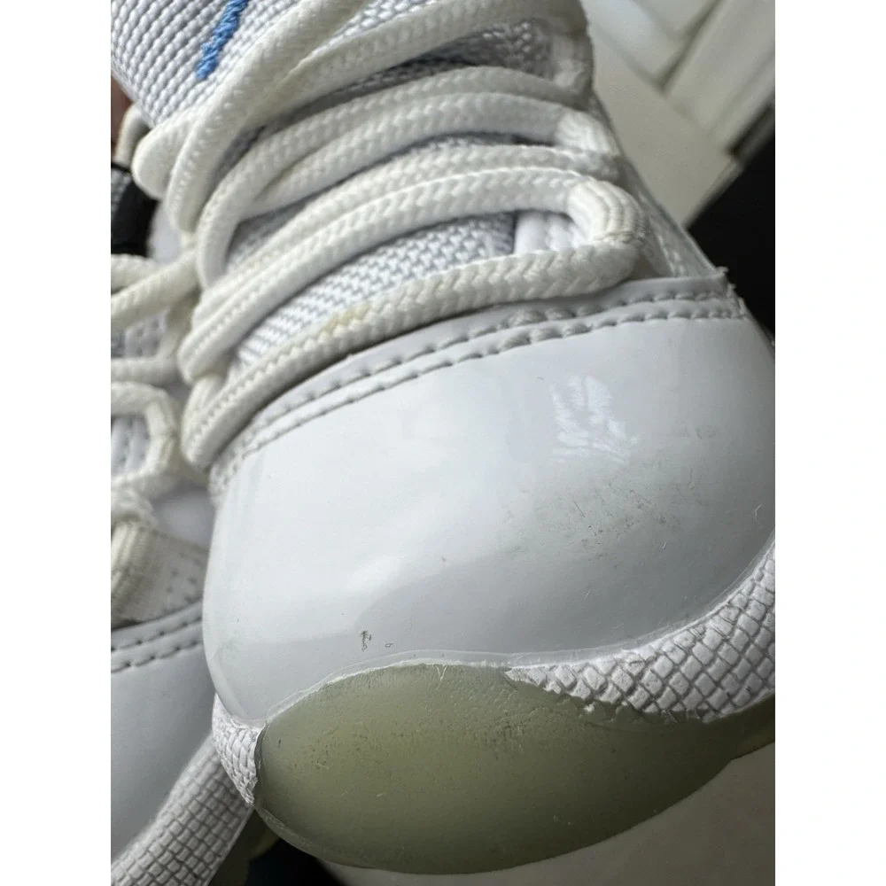 Jordan 11 Retro Low Legend‎ Blue White Black Toddler Sneakers 4C 505836-117